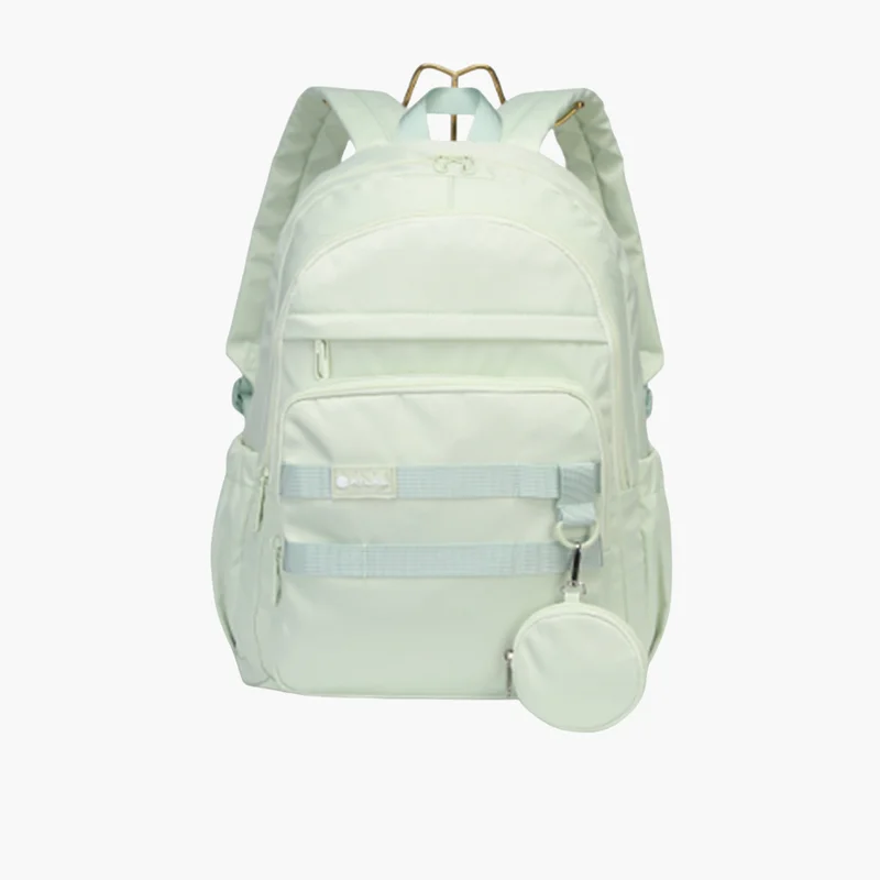أطلس Solid 18-Inch Backpack for Kids with Detachable Pouch